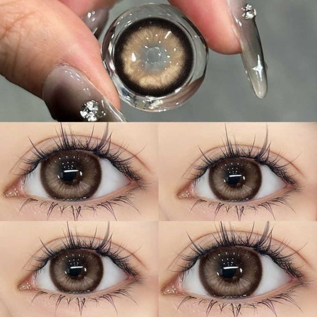 DaRL Brown Softlens Mata Boneka Brown Diameter 16MM | Softlens Mata barbie Brown | Softlens Warna Co