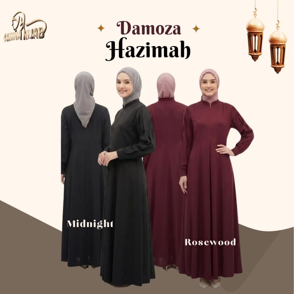 Gamis Damoza Hazimah/ Damoza Hazimah/ Gamis Damoza Hazimah Terbaru 2026/ Gamis Daily/ Gamis Terbaru