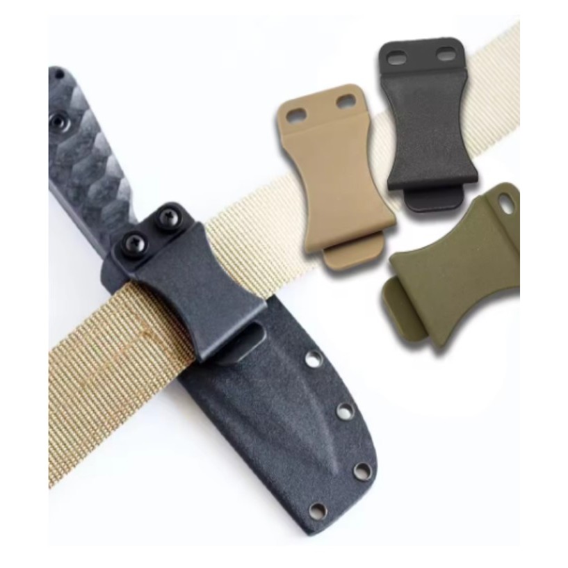 KYDEX Clip Fold Over Quick Clip for Sheath and IWB Holster tek lok