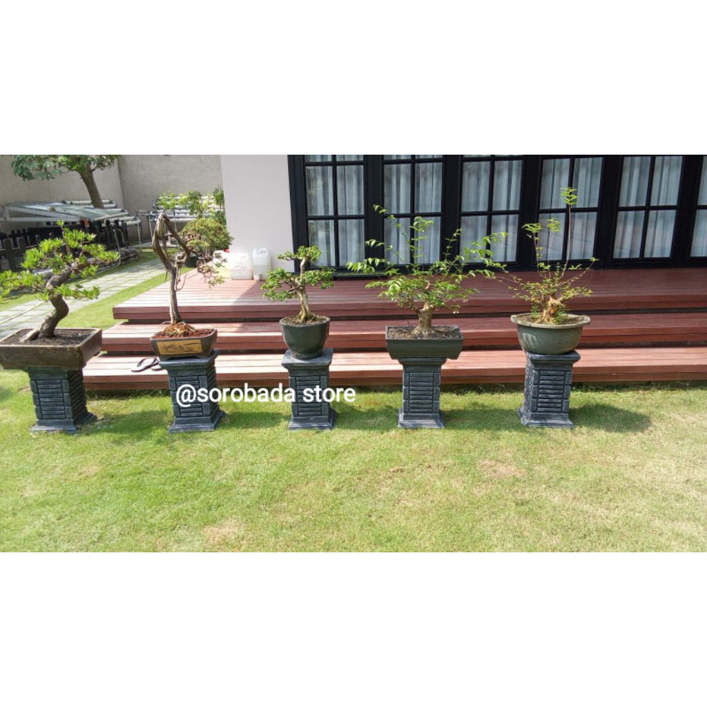 Pilar pot bunga minimalis l pilar pot bunga bonsai l pilar tanaman l kaki pot bunga minimalis l peny