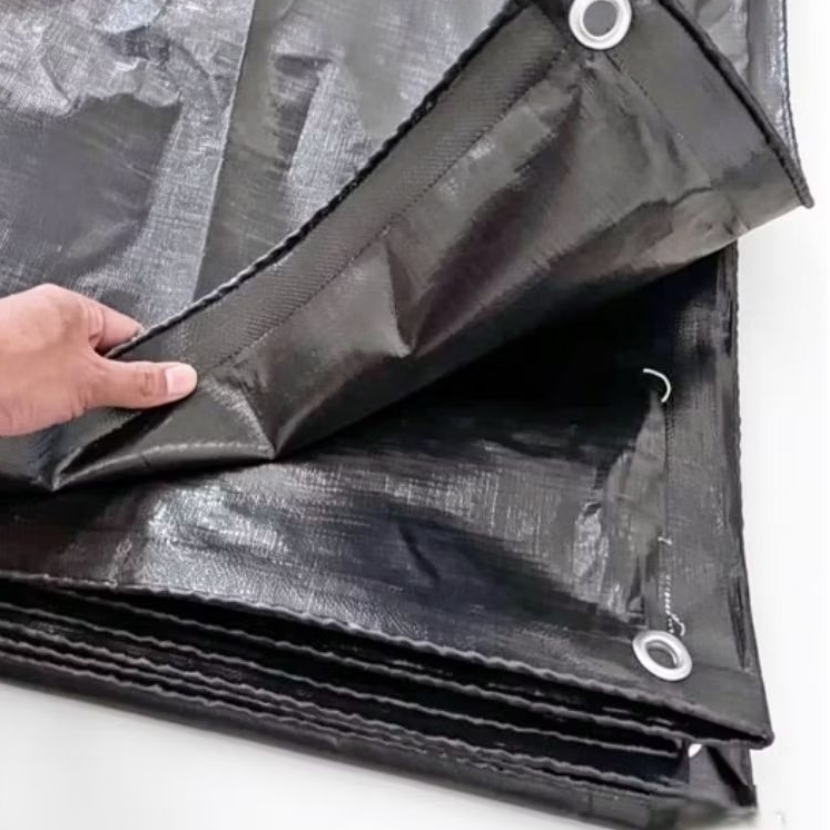 Sienashop_ Terpal A20 Hitam Tebal Anti Air Tenda Darurat Kolam Penutup Mobil Truk Pick Up.Varian