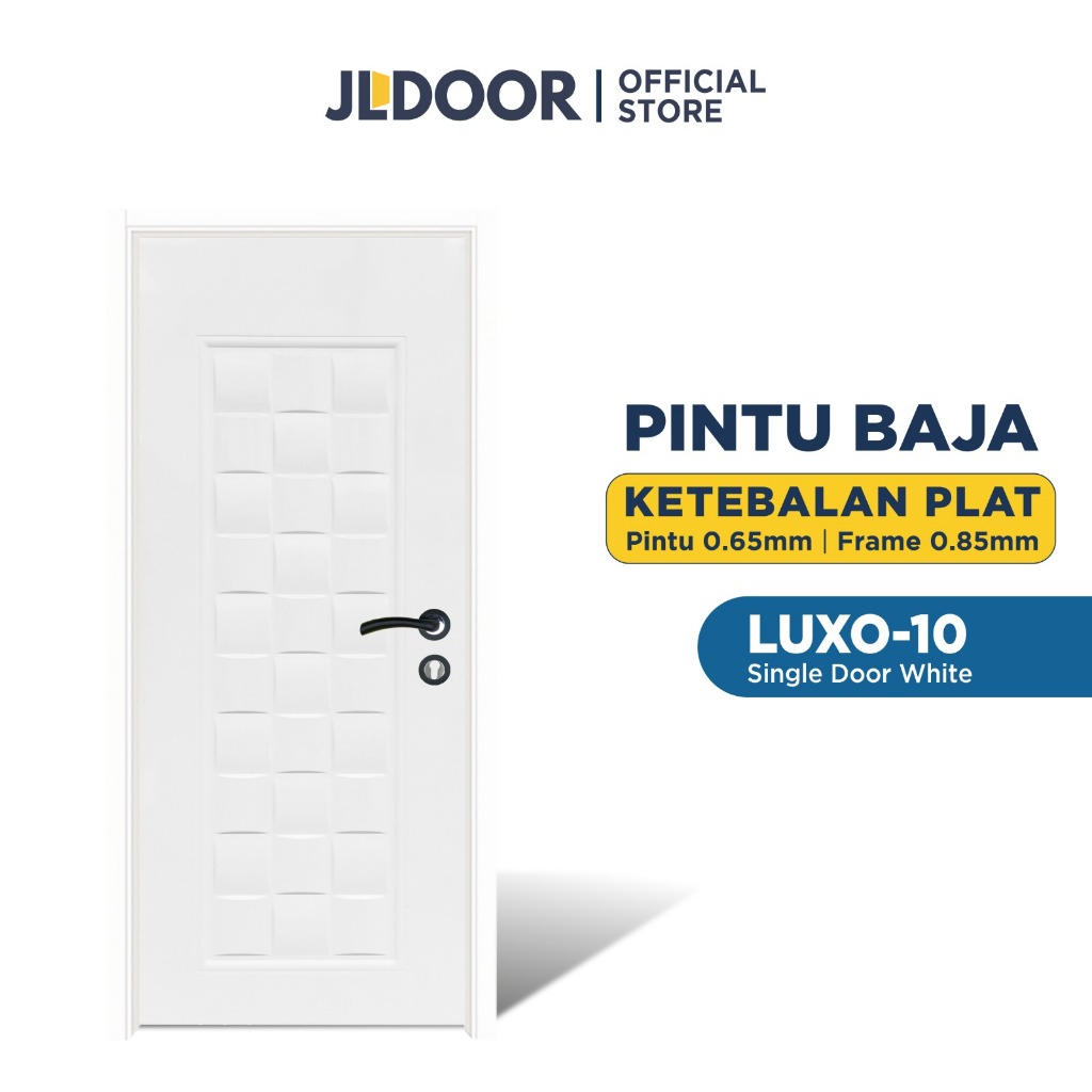 JLDOOR Pintu Baja Ringan Minimalis LUXO 10 Series