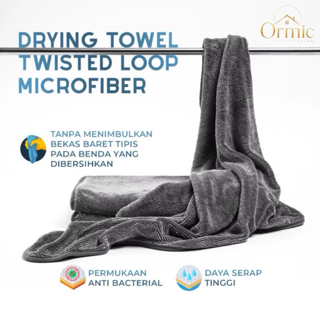 Drying Towel Microfiber 70x90 600 GSM