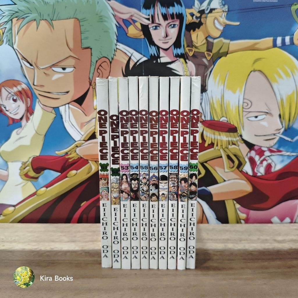 Komik One Piece Original Set 51-60 (preloved)