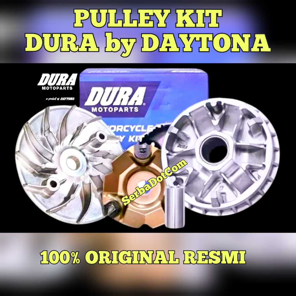 PULI PULLEY KIT DURA CVT RUMAH ROLLER ROLER By DAYTONA ORIGINAL RACING PULEY untuk motor HONDA K97 P