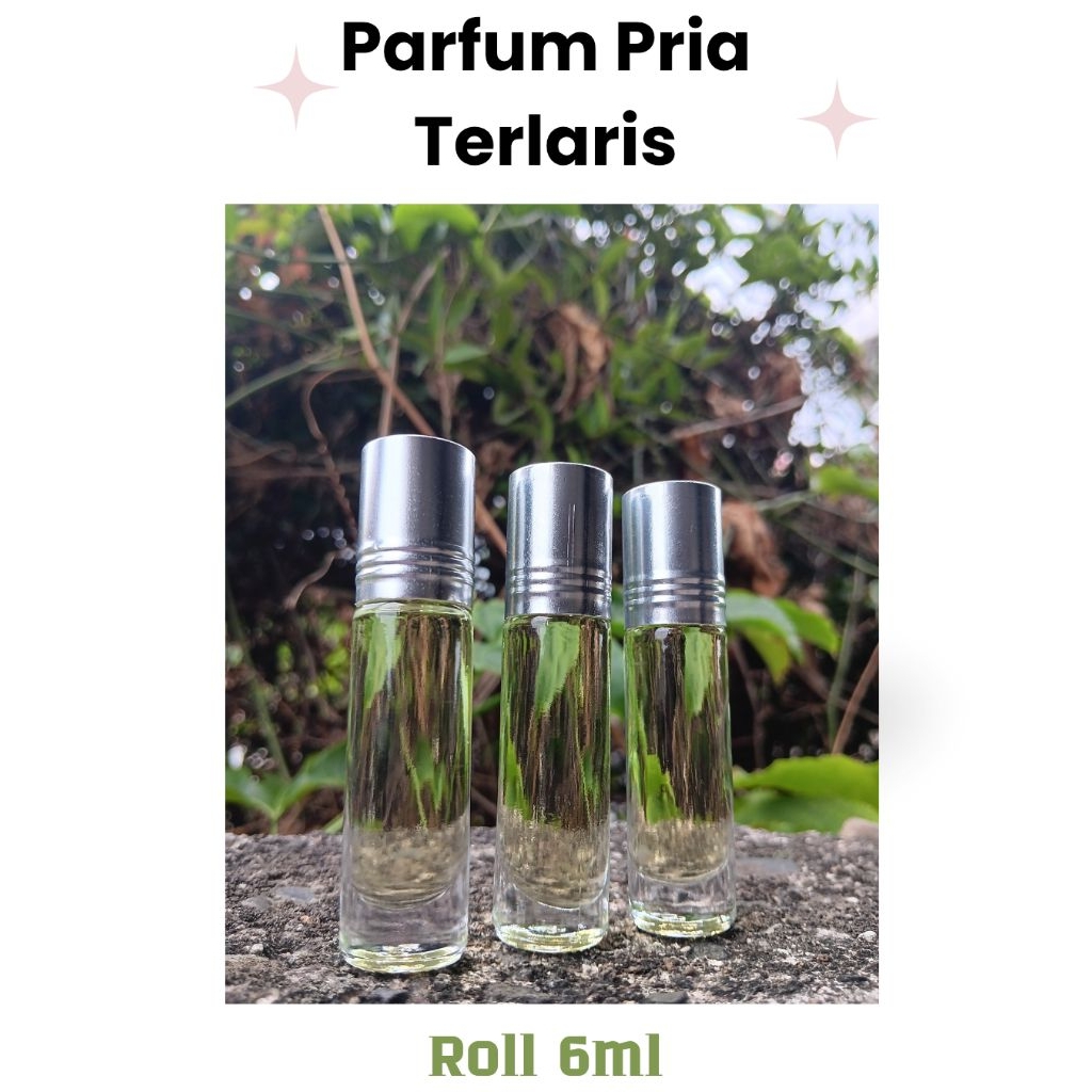 PARFUM PRIA TERLARIS BOTOL ROLL-OLES 6ML
