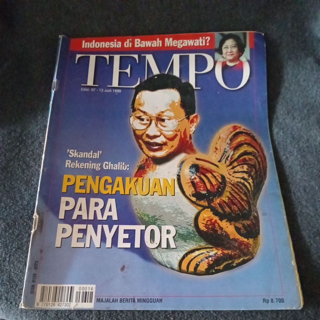 MAJALAH TEMPO EDISI 07-13 JUNI 1999 - INDONESIA DI BAWAH MEGAWATI