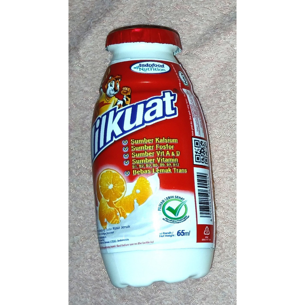 Milkuat Botol 65ml Rasa Jeruk