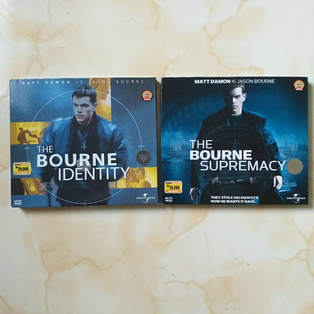 Vcd original Jason Bourne Identity & Supremacy