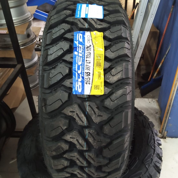 Ban mobil ring 17 265/65 accelera m/t 01 ban mobil pajero fortuner hilux ring 17 ban pacul tubles