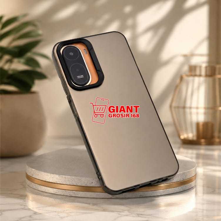 Case Redmi A7 Pro Silikon Case Imd Polycarbon Hard PC Case Hologram Black Redmi A7 Pro SCB