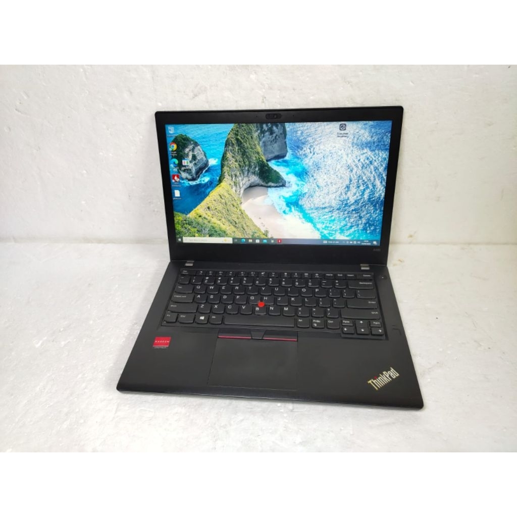 Laptop Lenovo thinkpad A485 AMD Ryzen 5Pro Ram 8GB ssd 256GB mulus baterai baru (B572)