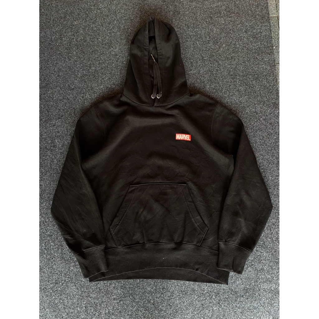hoodie marvel (Warna hitam) original