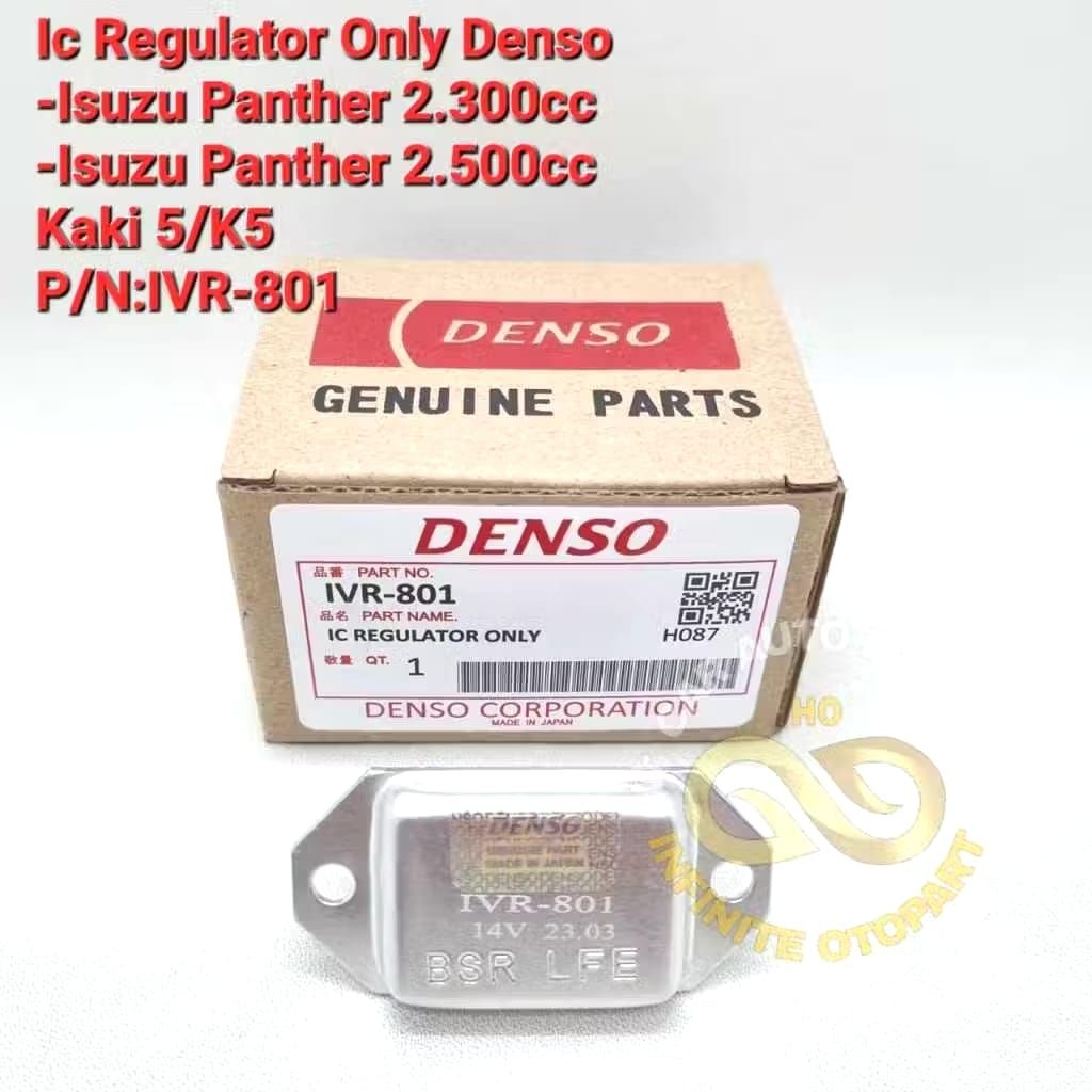 IC REGULATOR DINAMO CAS ONLY PANTHER 2.3 2.5 KAKI 5 K5 IVR-801