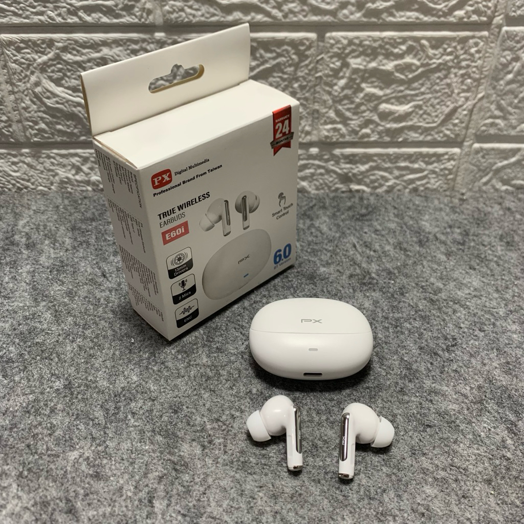 TWS PX E60i Second Berkualitas Wireless Headset Bluetooth
