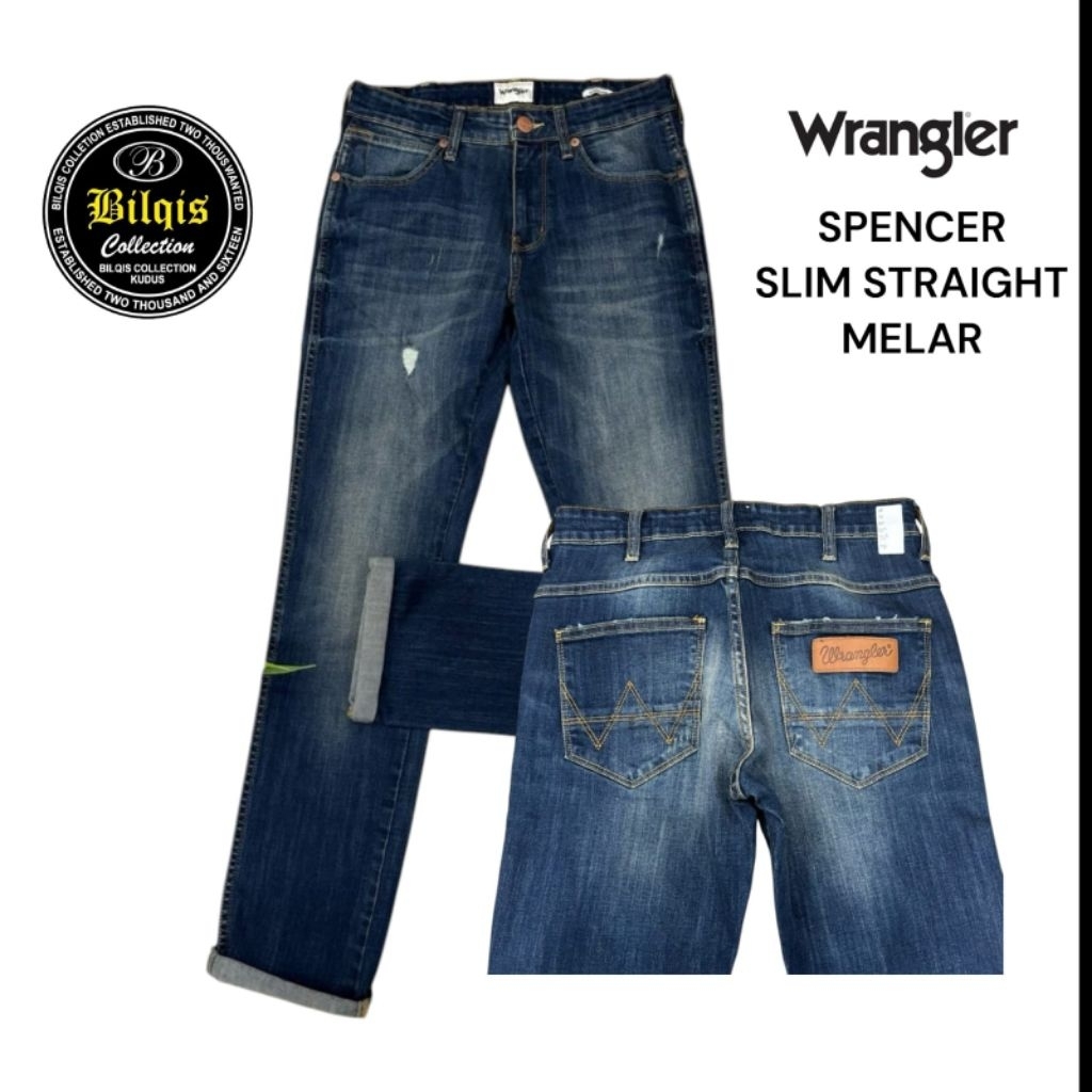 Celana Panjang Wrangler Original (Spencer Slim Straight Melar)