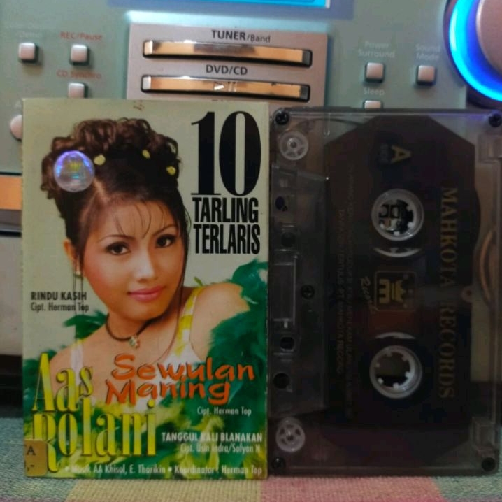 Kaset pita 10 tarling terlaris Aas Rolani