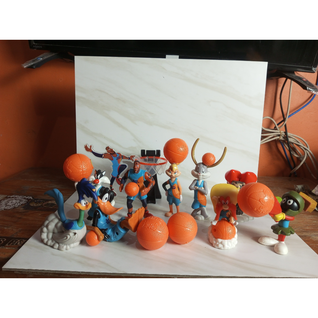Paket Lot Mainan Space Jam A New Legacy McDonald Happy Meal - McD Original
