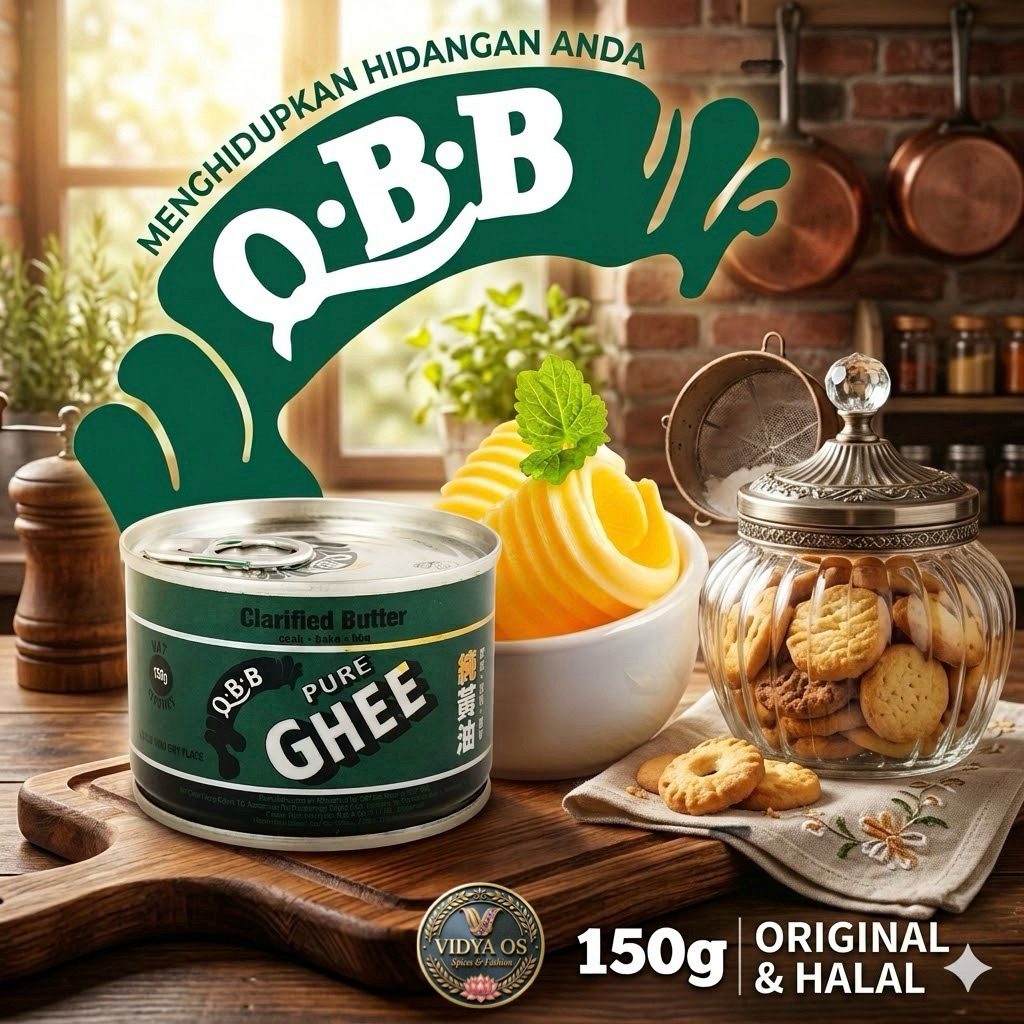 QBB Pure Ghee 150 gr//minyak sapi  EXP:Agst 2028