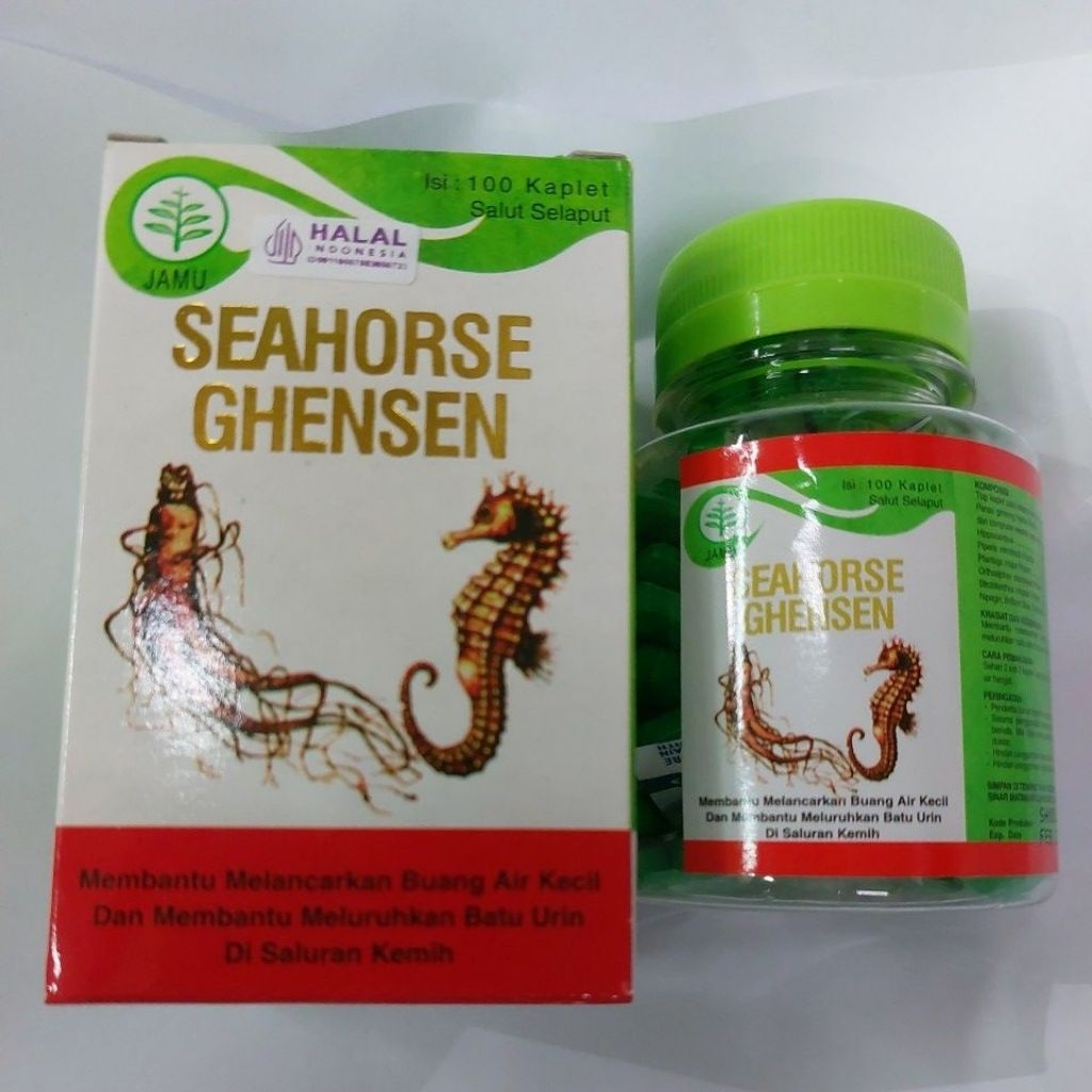 SEAHORSE GHENSEN TABLET VITAMIN GINJAL