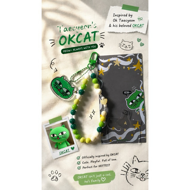 OKCAT - Strap Phone / Bag Charm [Ok Taecyeon]