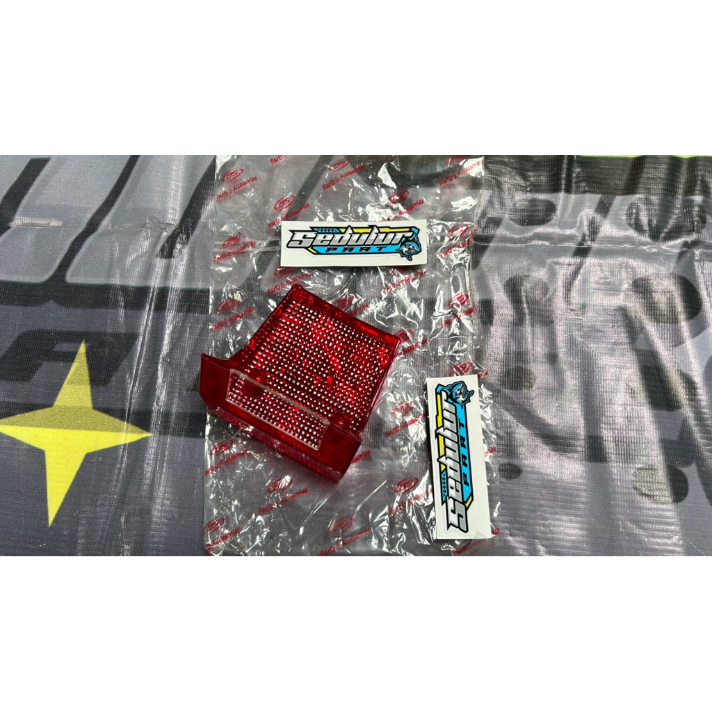Kaca Mika Stoplamp Lampu Belakang Suzuki RGR TXR 150 Import Malaysia