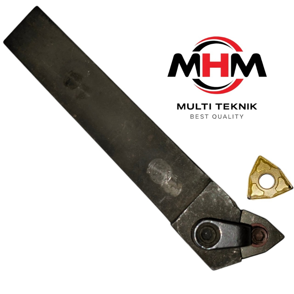 Holder Bubut MWLNR2020K08 External Turning Tool Holder WNMG0804 Dudukan Pahat Bubut CNC