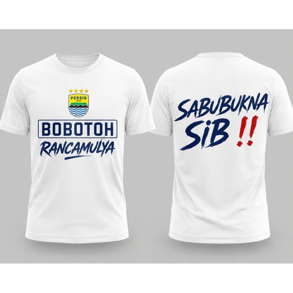 kaos Persib - kaos polos - kaos pria - free design