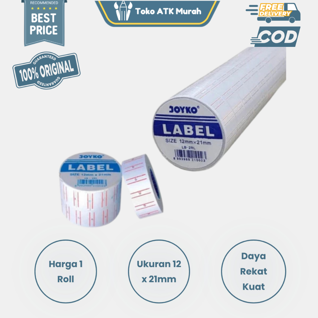 Label Joyko 1 Baris LB-2RL