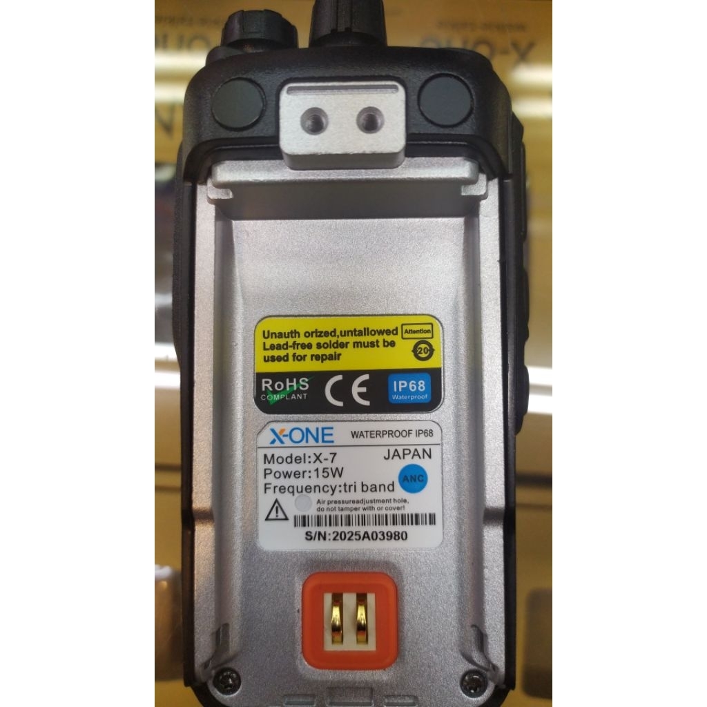 HT HANDY TALKIE XONE X7 15 WATT TRI BAND WATERPROOF IP68