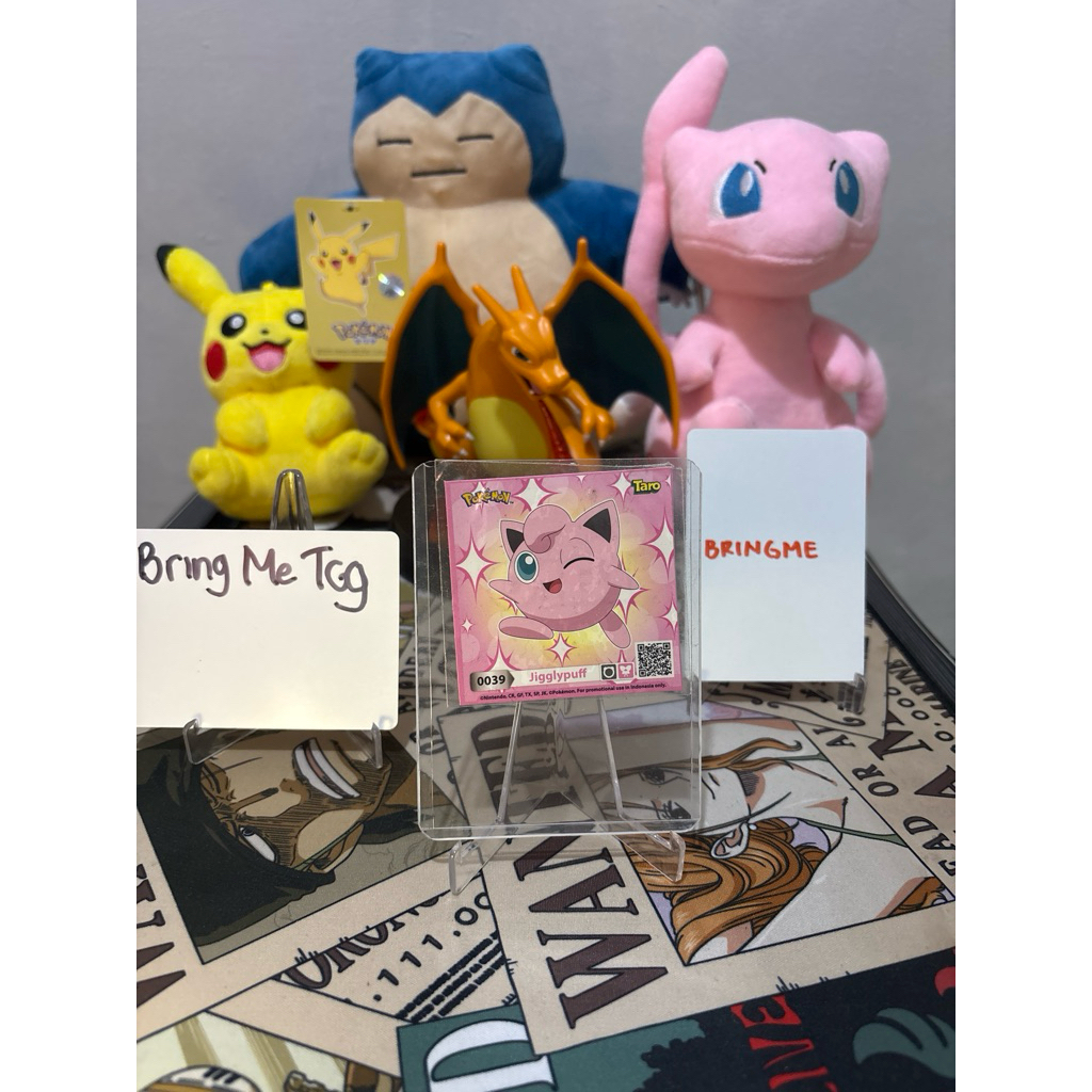 Sticker promo Pokemon x Taro Jigglypuff