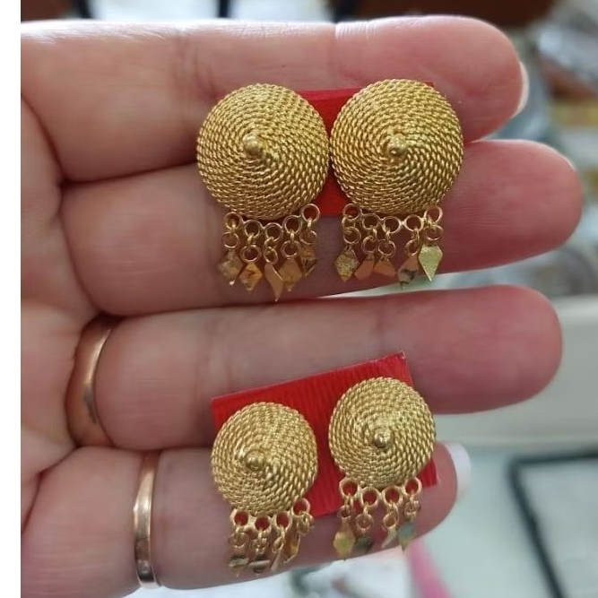 anting borobudur - emas 24k(LM)-emas 99,99- investasi -5gr