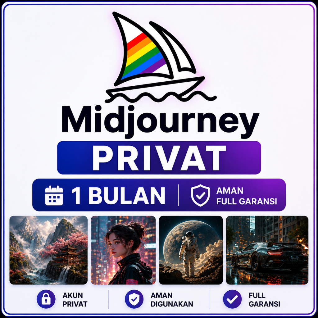 Midjourney Pro / Standard Plan | Akun Priv4t 1 Bulan