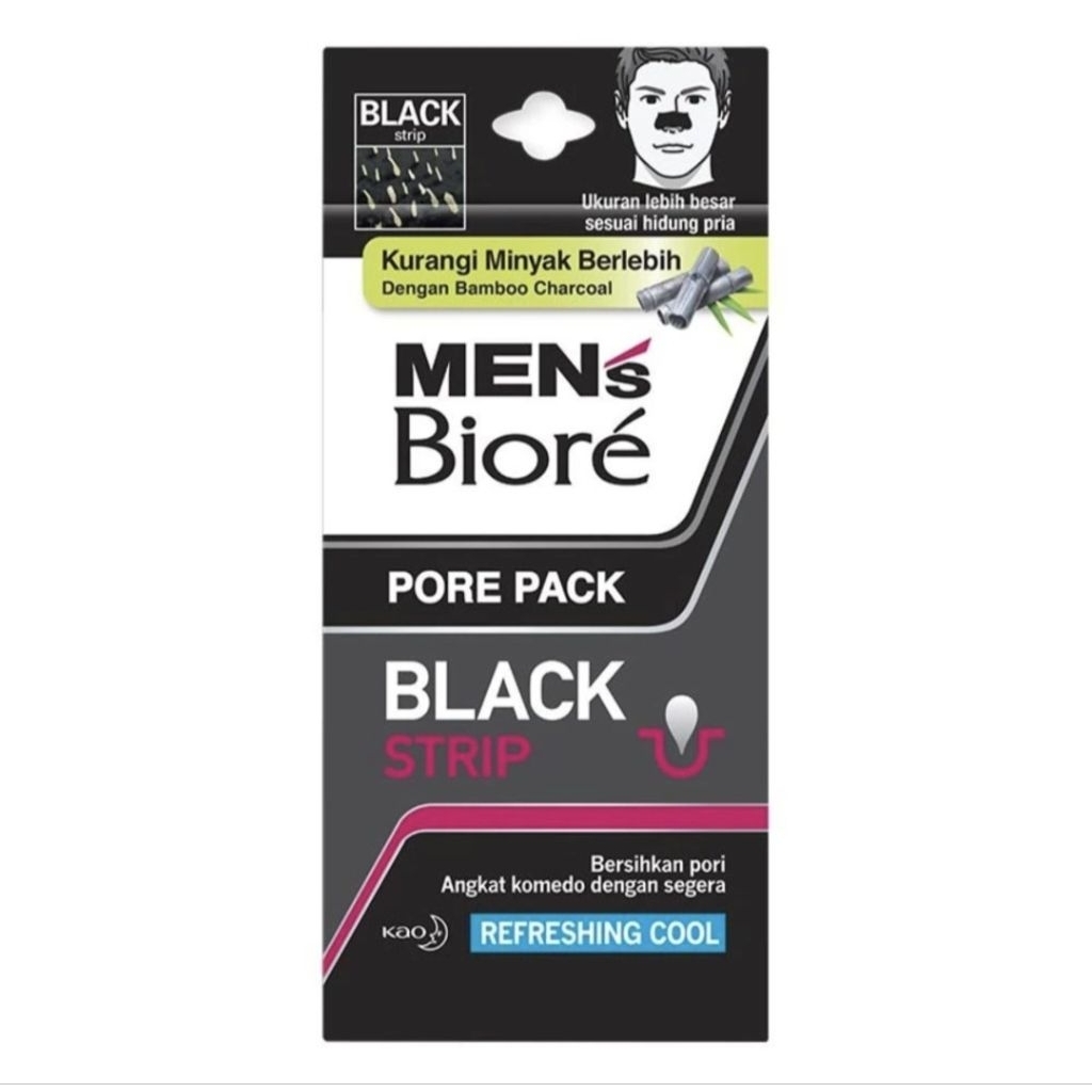 BIORE Men's Pore Pack Black