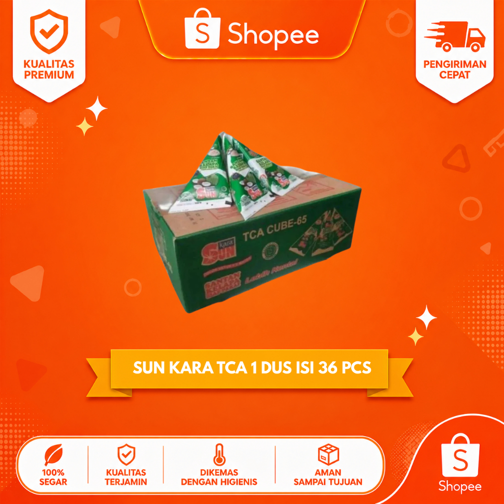 Sun Kara Santan Cair TCA 65 ml 1 Dus isi 36 | Santan Instant 65ml