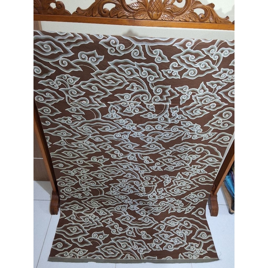 Kain Batik Tulis Mega Mendung/Kain Batik Mega Mendung/Kain Panjang Batik