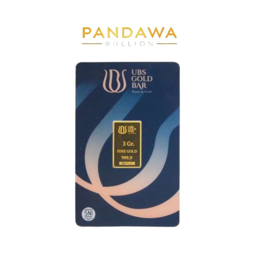 Logam Mulia Emas Murni 24K UBS gold 0.5 - 1gr -2gr -3gr