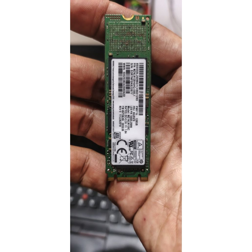 Ssd m.2 128gb samsung