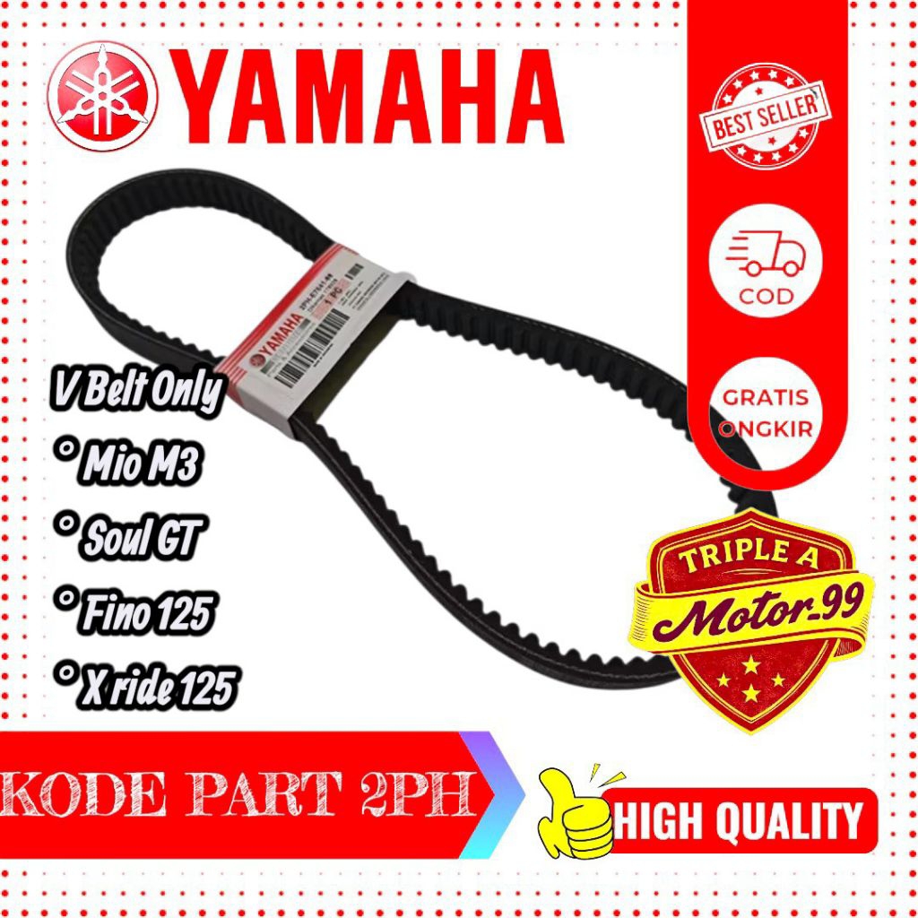 V BELT ONLY YAMAHA MIO M3 KODE 2PH HIGH QUALITY