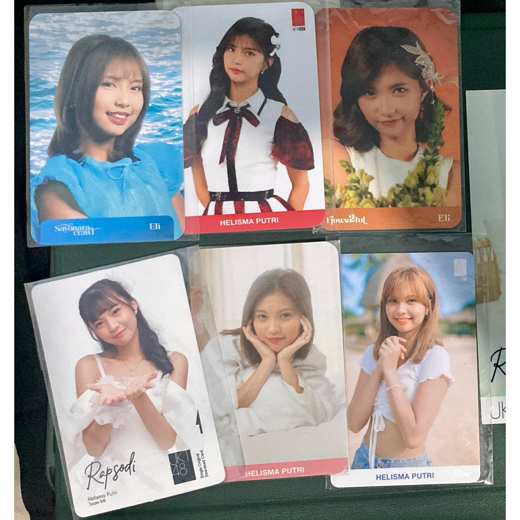photocard helisma/eli jkt48