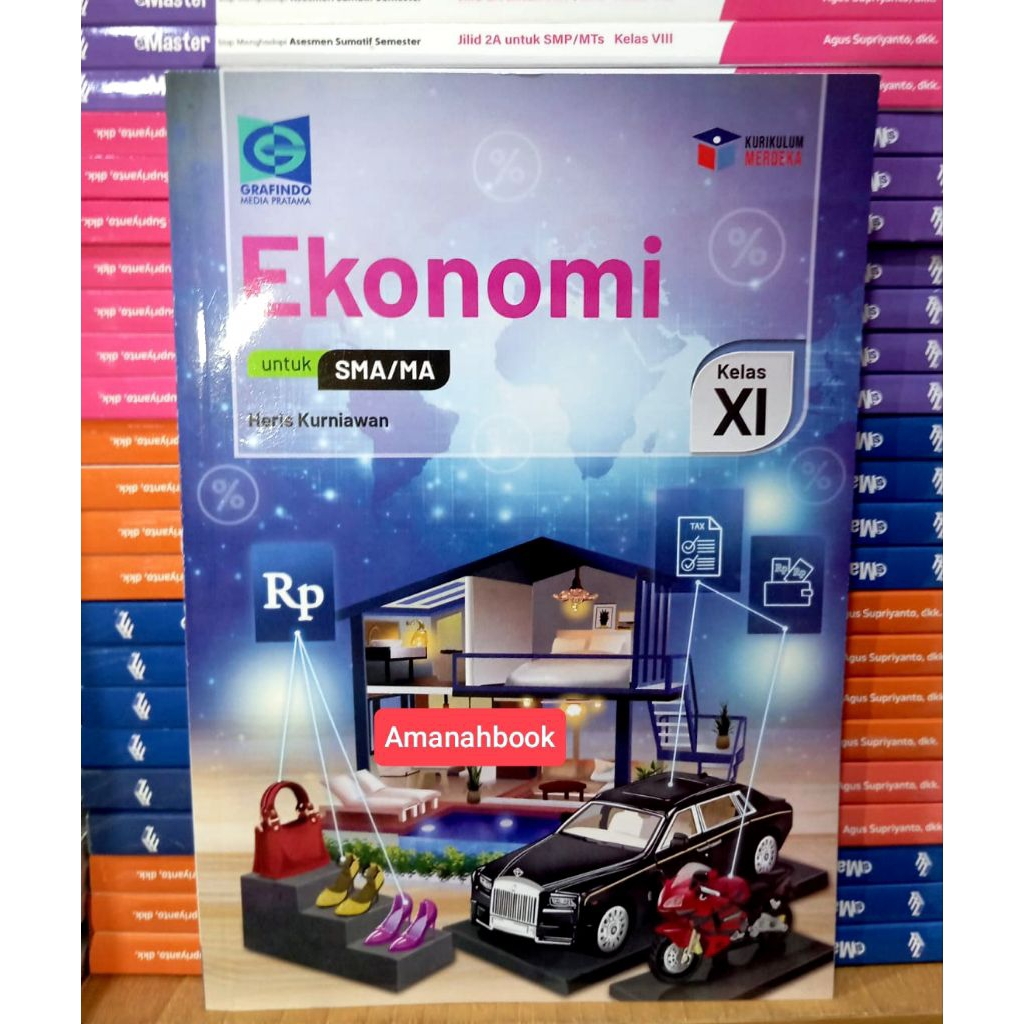 Buku Ekonomi SMA Kelas 11 Kurikulum Merdeka Grafindo