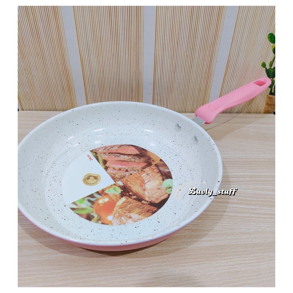 PANCI TEFLON WARNA GAGANG 24CM