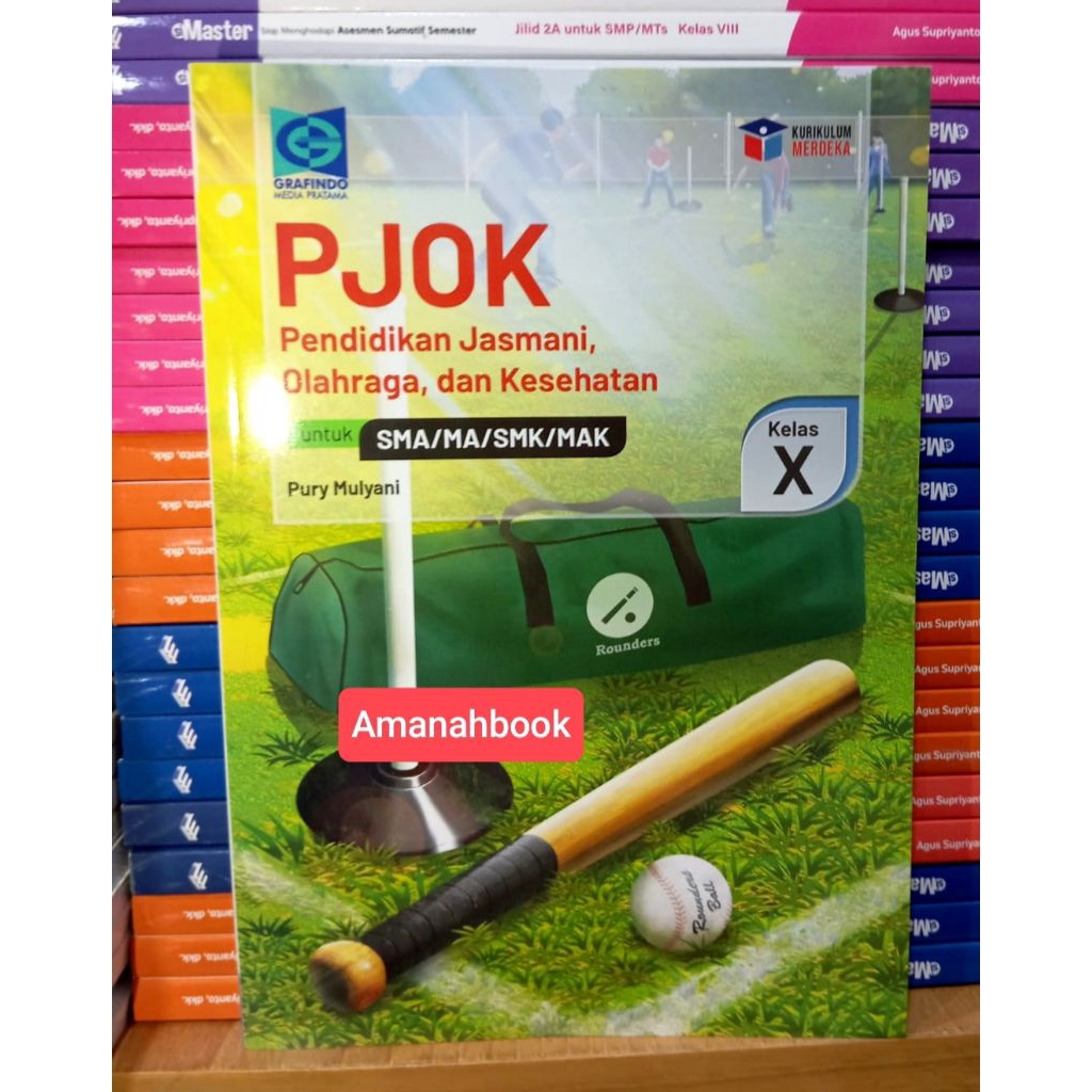 Buku PJOK SMA Kelas 10 Kurikulum Merdeka Grafindo