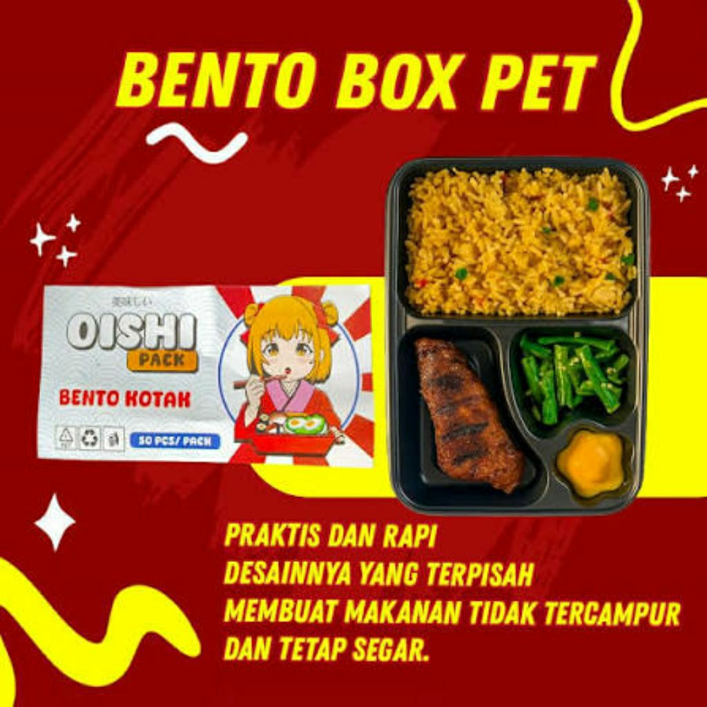 Mika bento 4 sekat