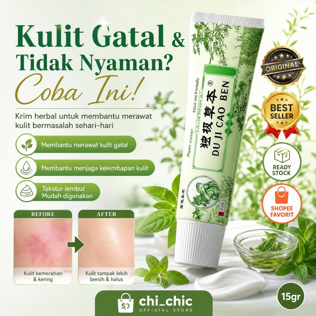 Salep Dujicaoben Original Obat Gatal Kulit Paling Ampuh Cream Psoriasis Eksim Jamur Kurap Alergi Kud