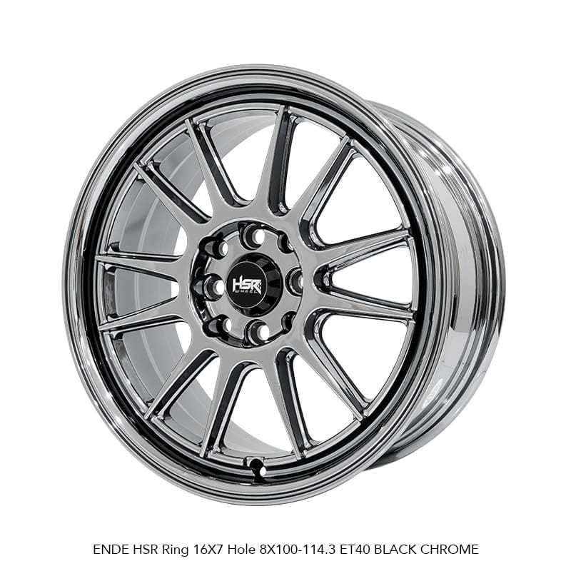 Velg HSR Stanford R16 Black Untuk Avanza Yaris