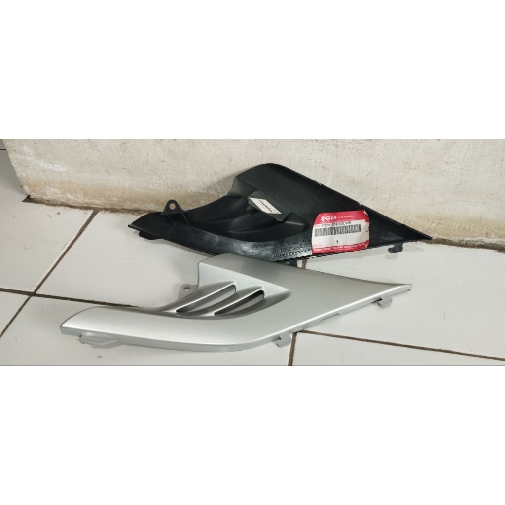 sirip satria lumba silver NOS