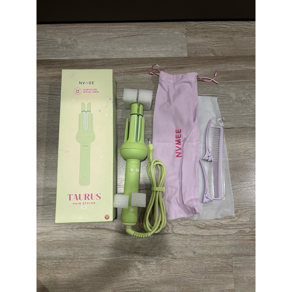 Nvmee taurus vol 2 preloved catokan otomatis curly BACA DESKRIPSI