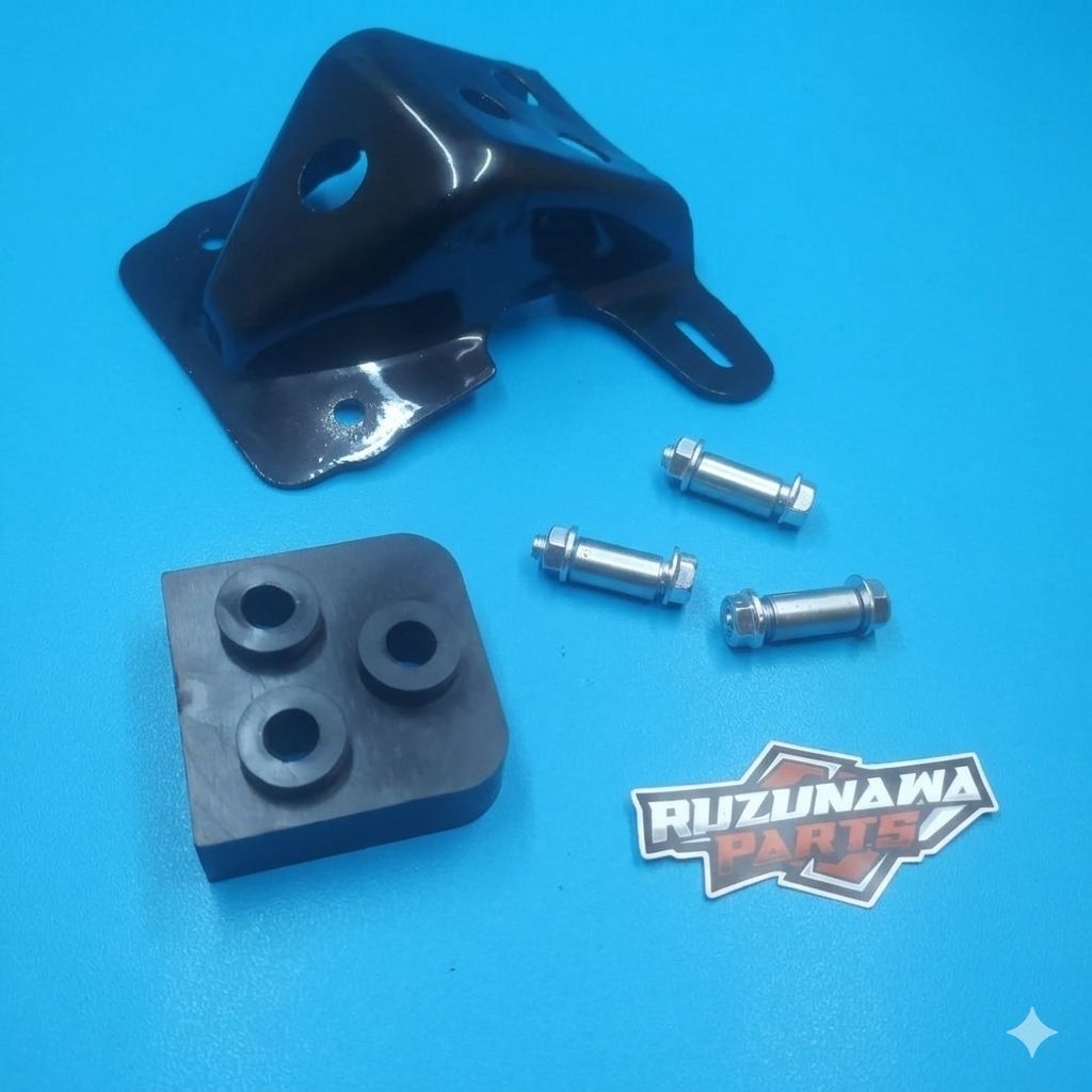 DUDUKAN LAMPU BELAKANG RX KING RXK RX KING NEW SET KARET PLUS BAUT