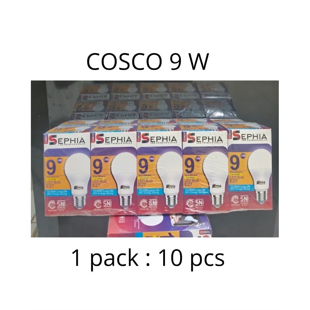 Lampu Led Cosco Sephia 9 W